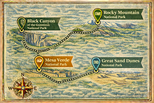 National Parks of Colorado Road Trip!