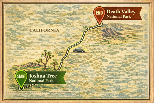 California Desert Marvels Road Trip: Joshua Tree → Death Valley