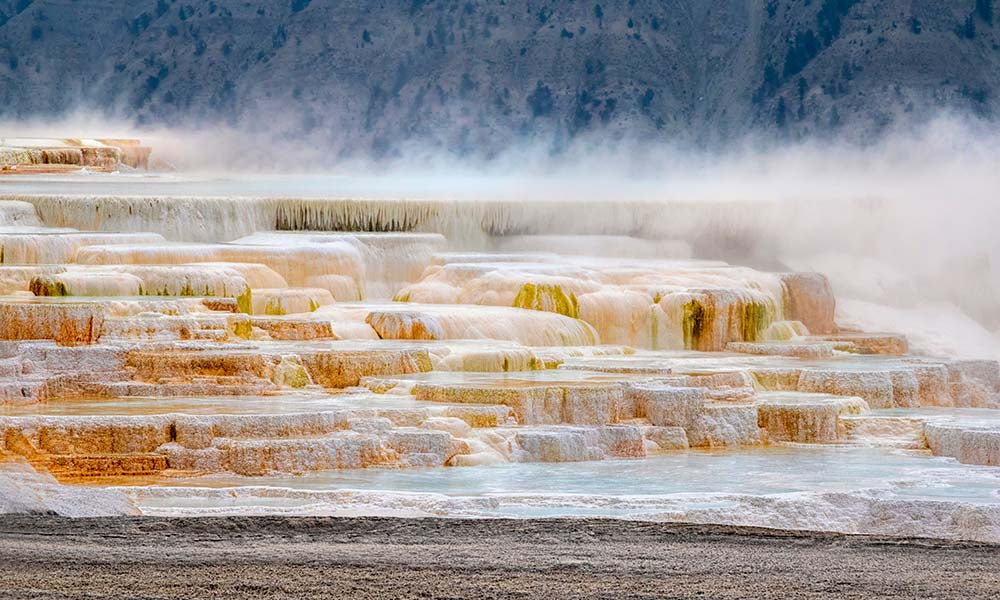 Best Things To Do at Mammoth Hot Springs, Yellowstone National Park