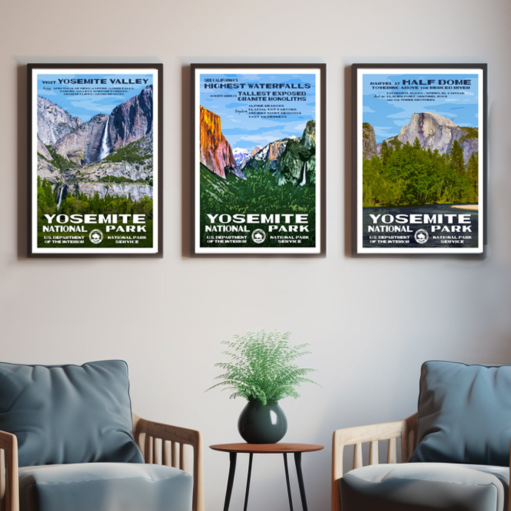 National Park Poster for Living Room Decor