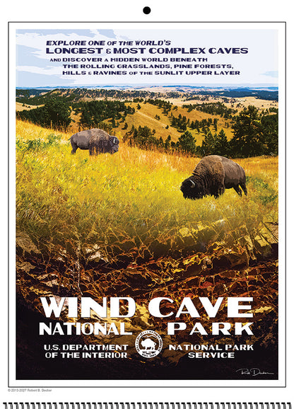 National Park Posters Calendar