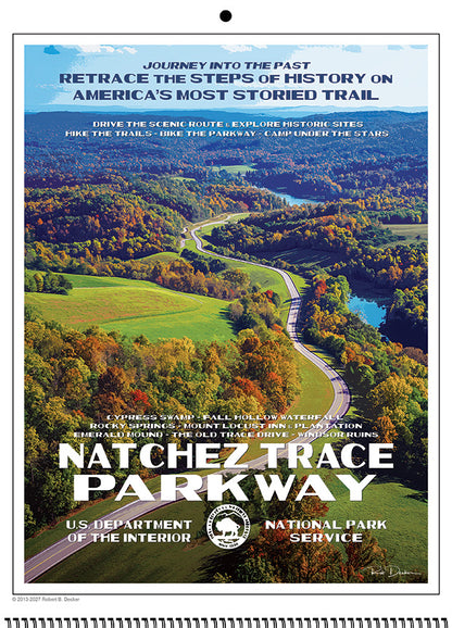 National Park Posters Calendar