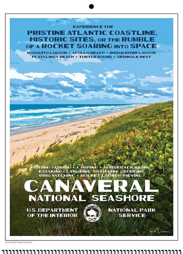 National Park Posters Calendar