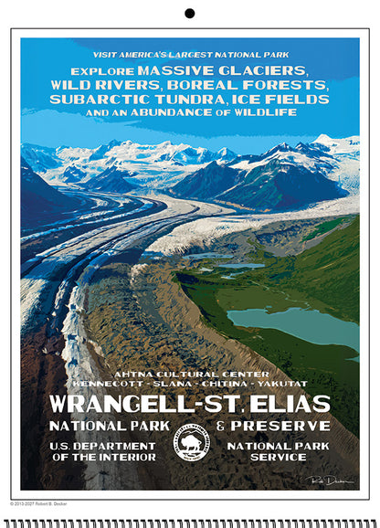 National Park Posters Calendar