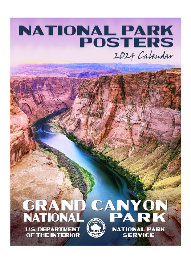 National Park Posters 2024 Calendar National Park Posters