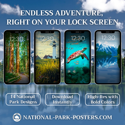 National Park Digital Phone Screen Backgrounds