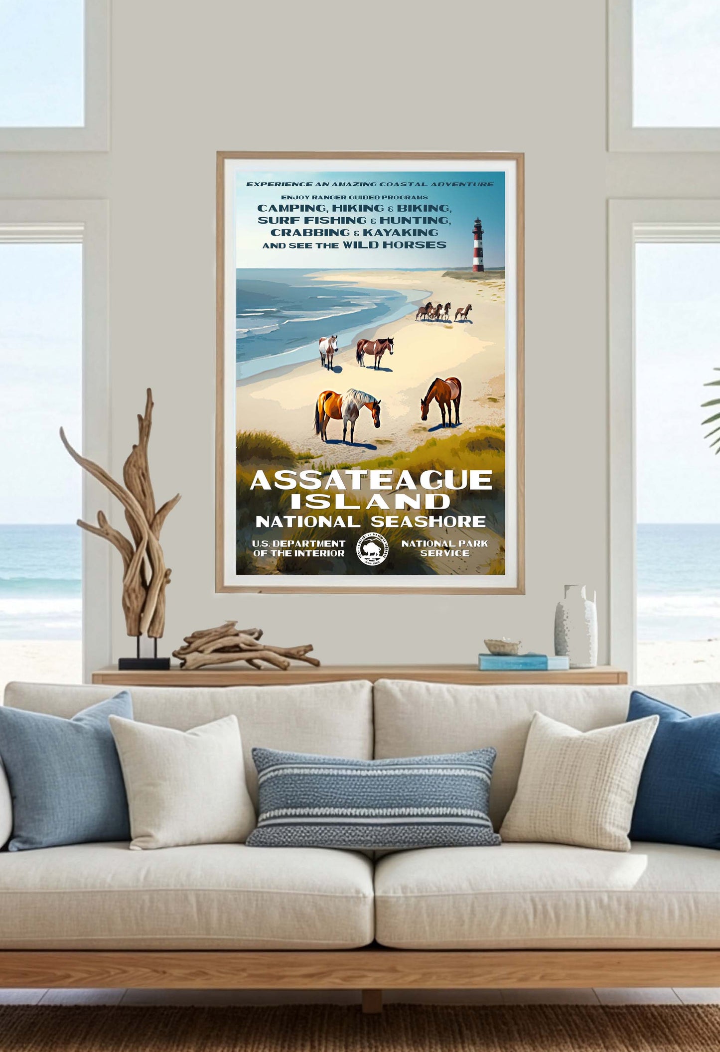 Assateague Island National Seashore Poster