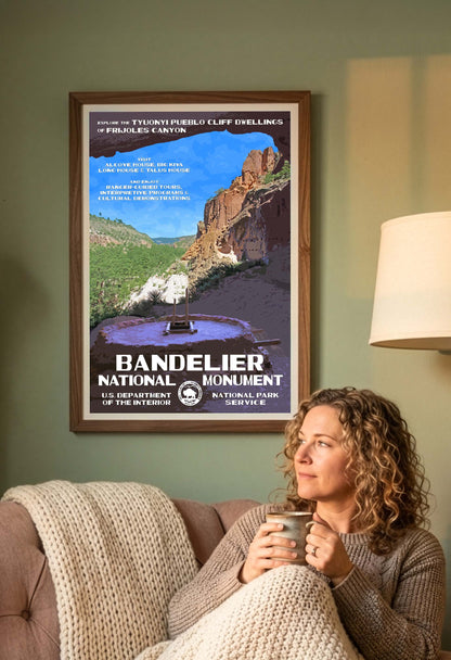 Bandelier National Monument Poster