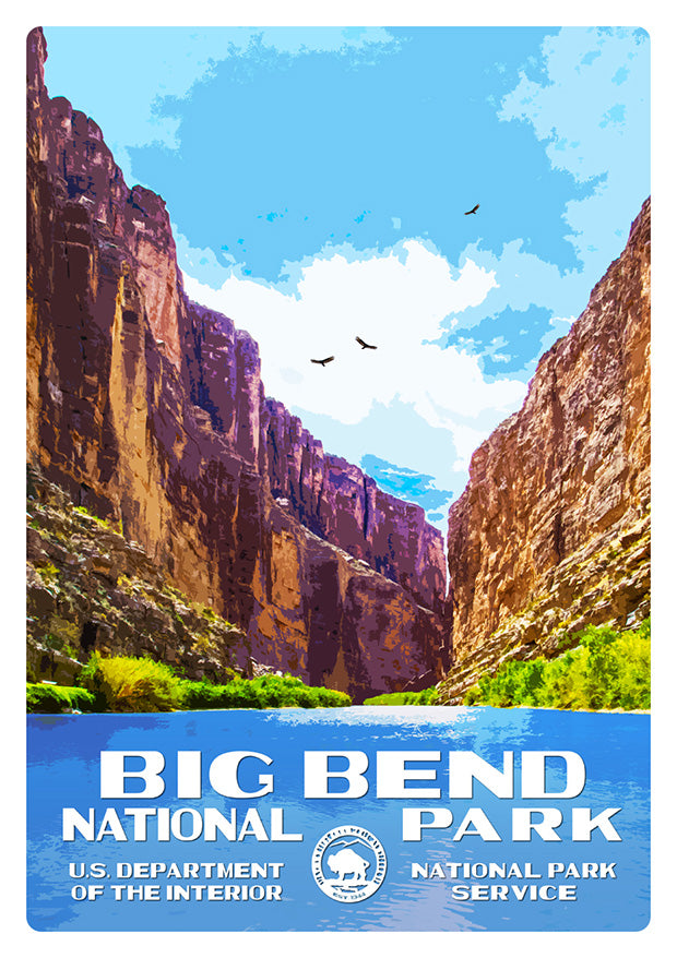 Big Bend National Park Sticker