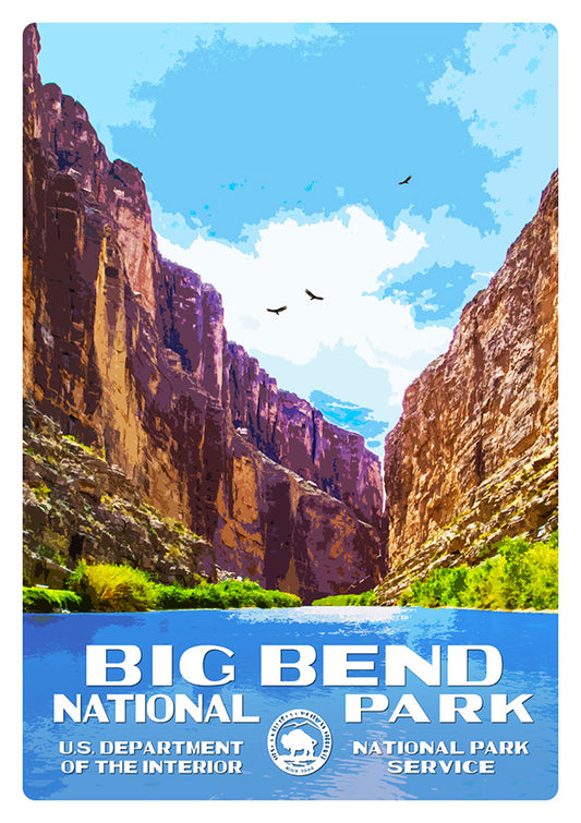 Big Bend National Park Sticker