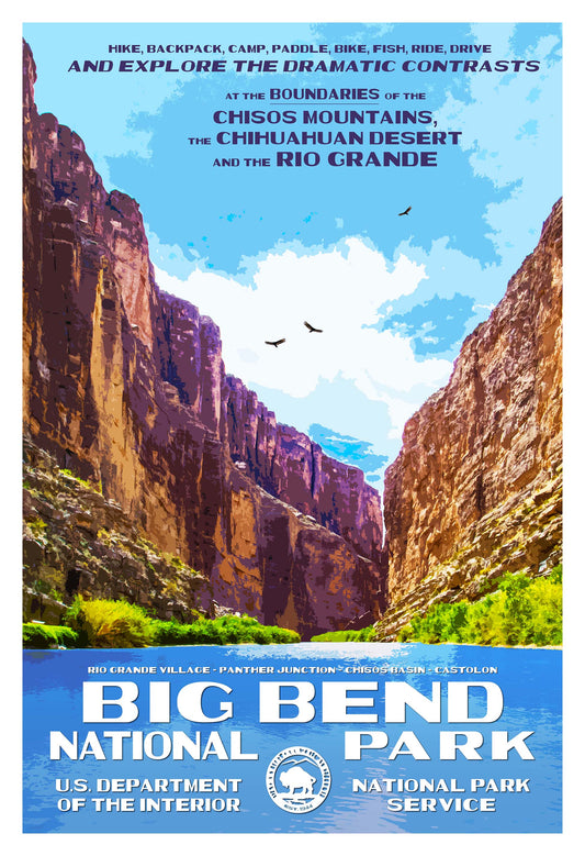 Big Bend National Park Poster