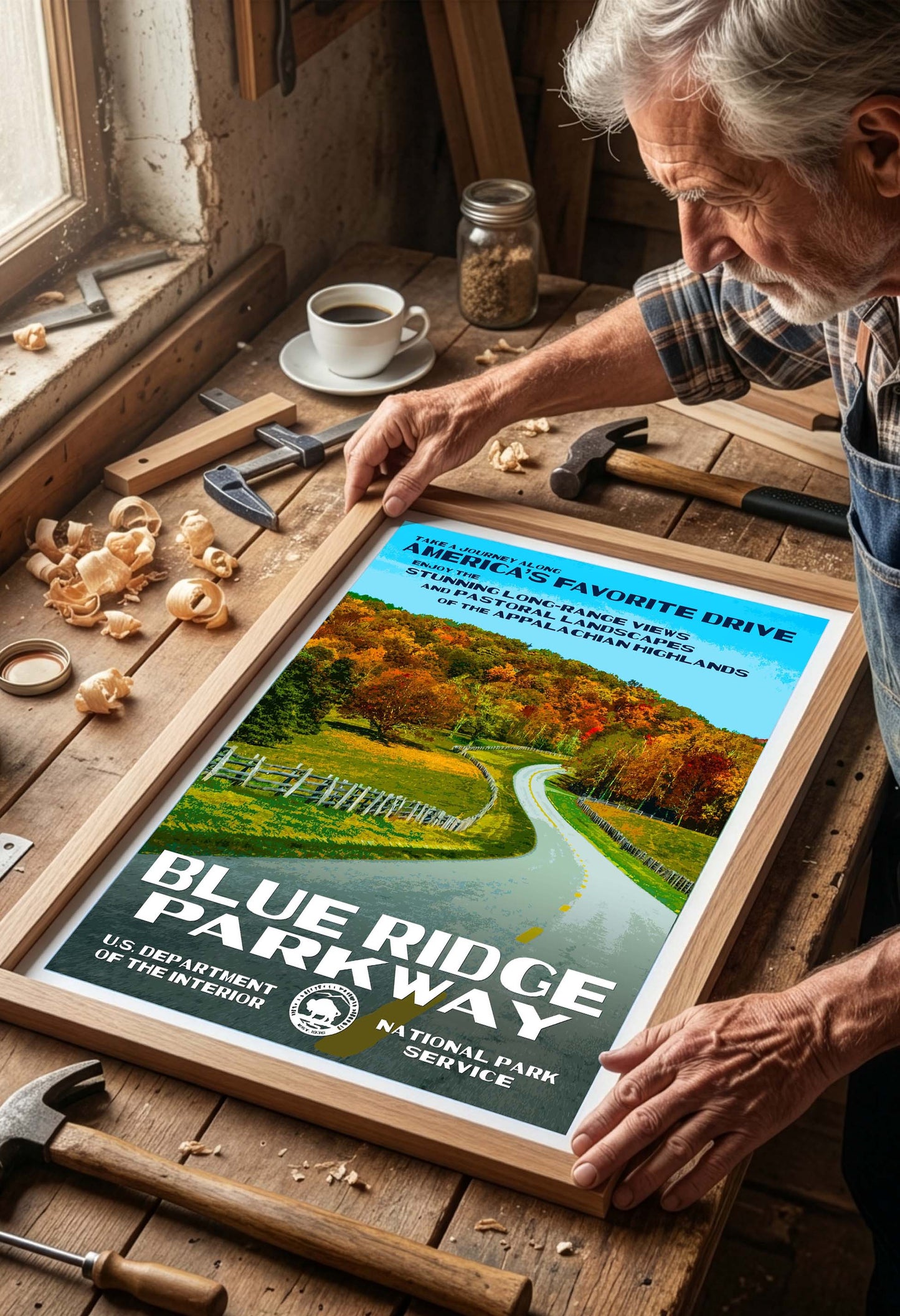 Blue Ridge Parkway Poster
