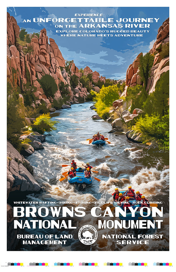 Browns Canyon National Monument Artist Proof