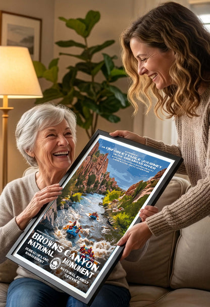 Browns Canyon National Monument Poster