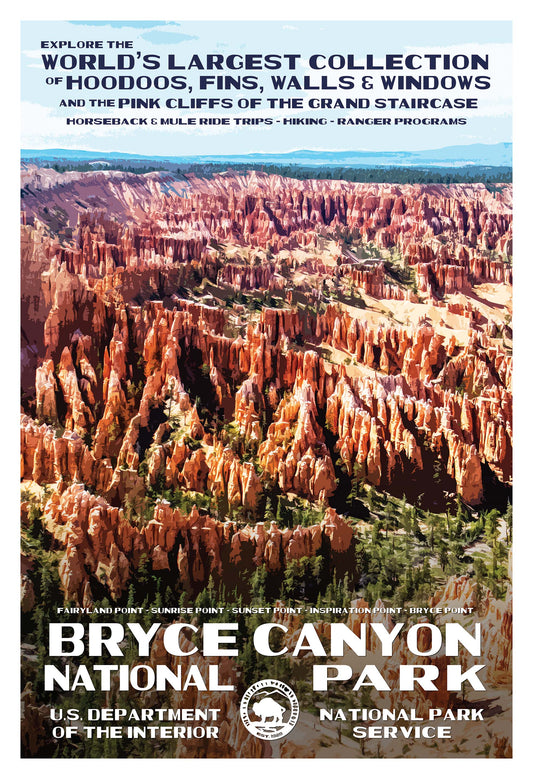 Bryce Canyon National Park Poster