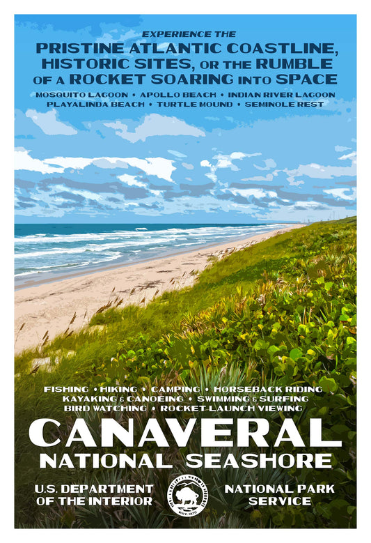 Canaveral National Seashore Poster