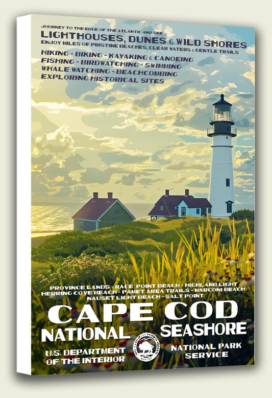 Cape Cod National Seashore Canvas Print