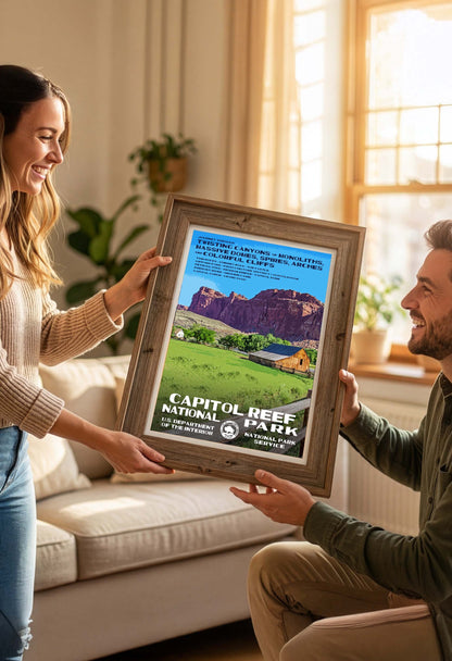 Capitol Reef National Park Poster