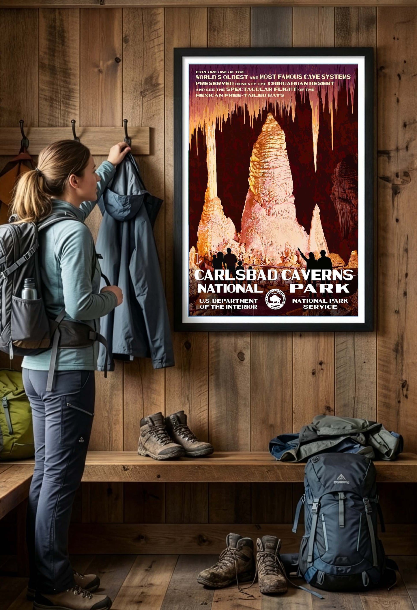 Carlsbad Caverns National Park Poster