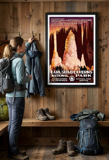 Carlsbad Caverns National Park Poster