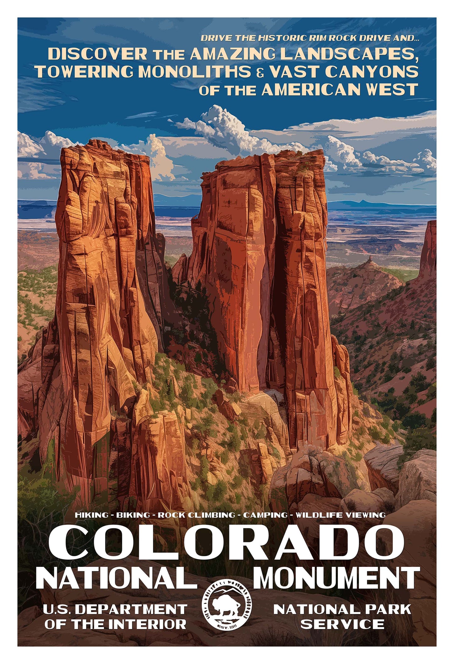 Colorado National Monument Poster