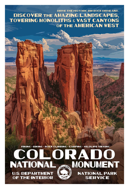 Colorado National Monument Poster