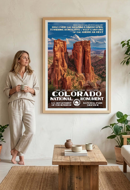 Colorado National Monument Poster