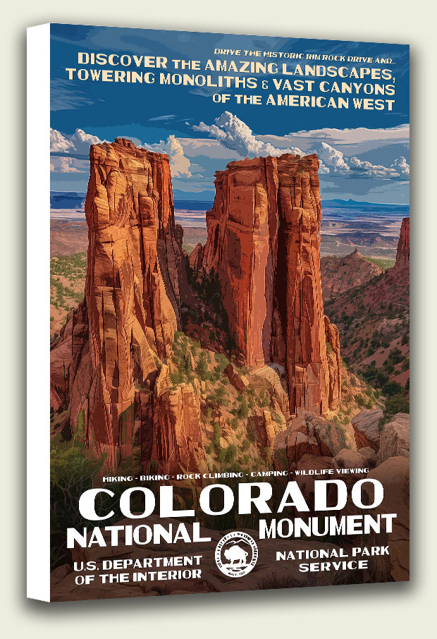 Colorado National Monument - Canvas Print