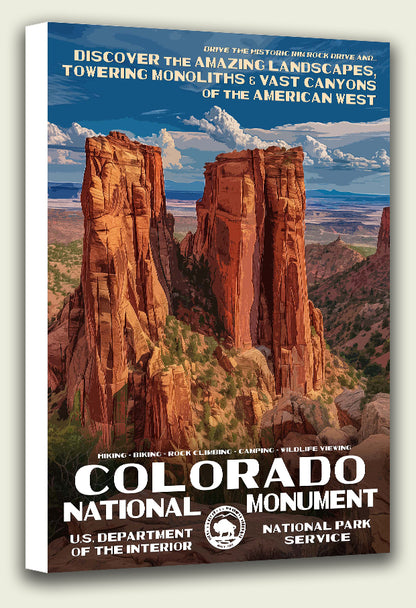 Colorado National Monument - Canvas Print