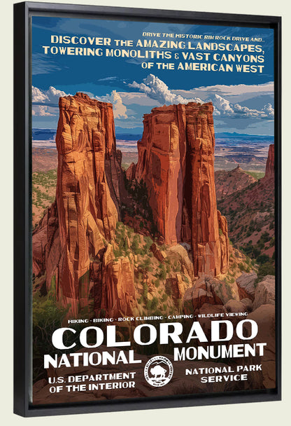 Colorado National Monument - Canvas Print