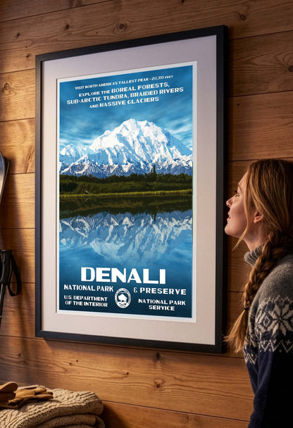 Denali National Park & Preserve Poster
