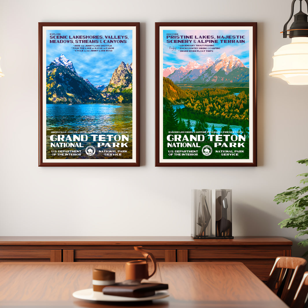 WPA National Park Poster Collections | National Park Art Prints ...