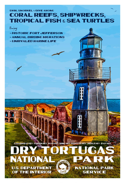 Dry Tortugas National Park Poster