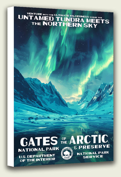 Gates of the Arctic - Canvas Print