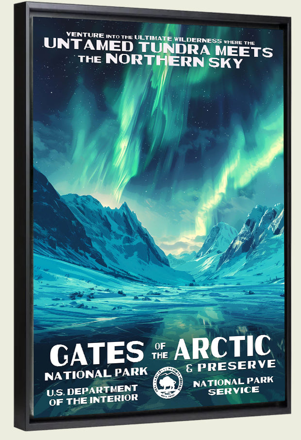 Gates of the Arctic - Canvas Print