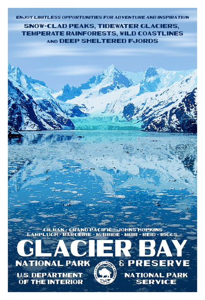 Glacier Bay National Park & Preserve Poster