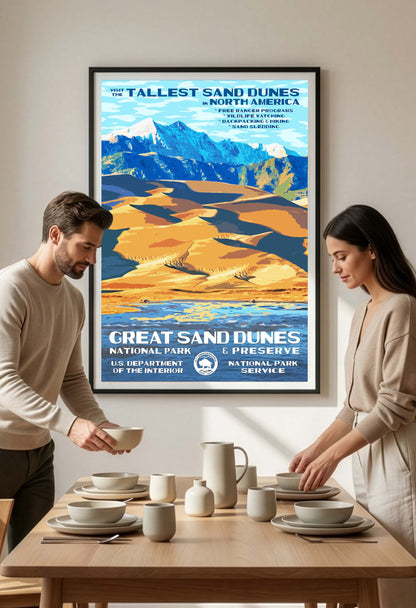 Great Sand Dunes National Park Poster