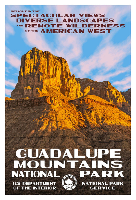 Guadalupe Mountains National Park Poster