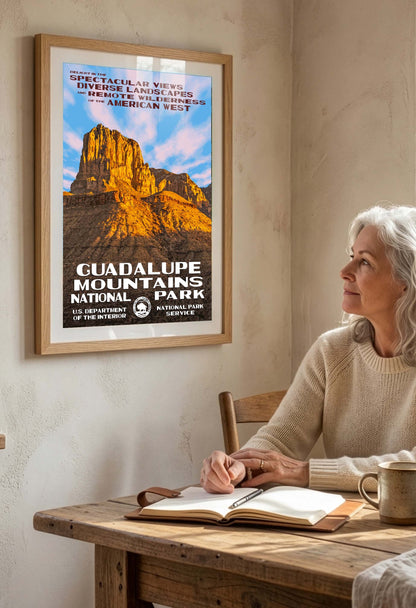 Guadalupe Mountains National Park Poster