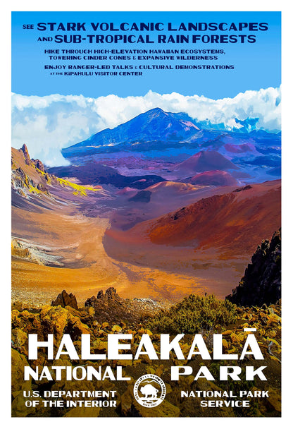 Haleakala National Park Poster