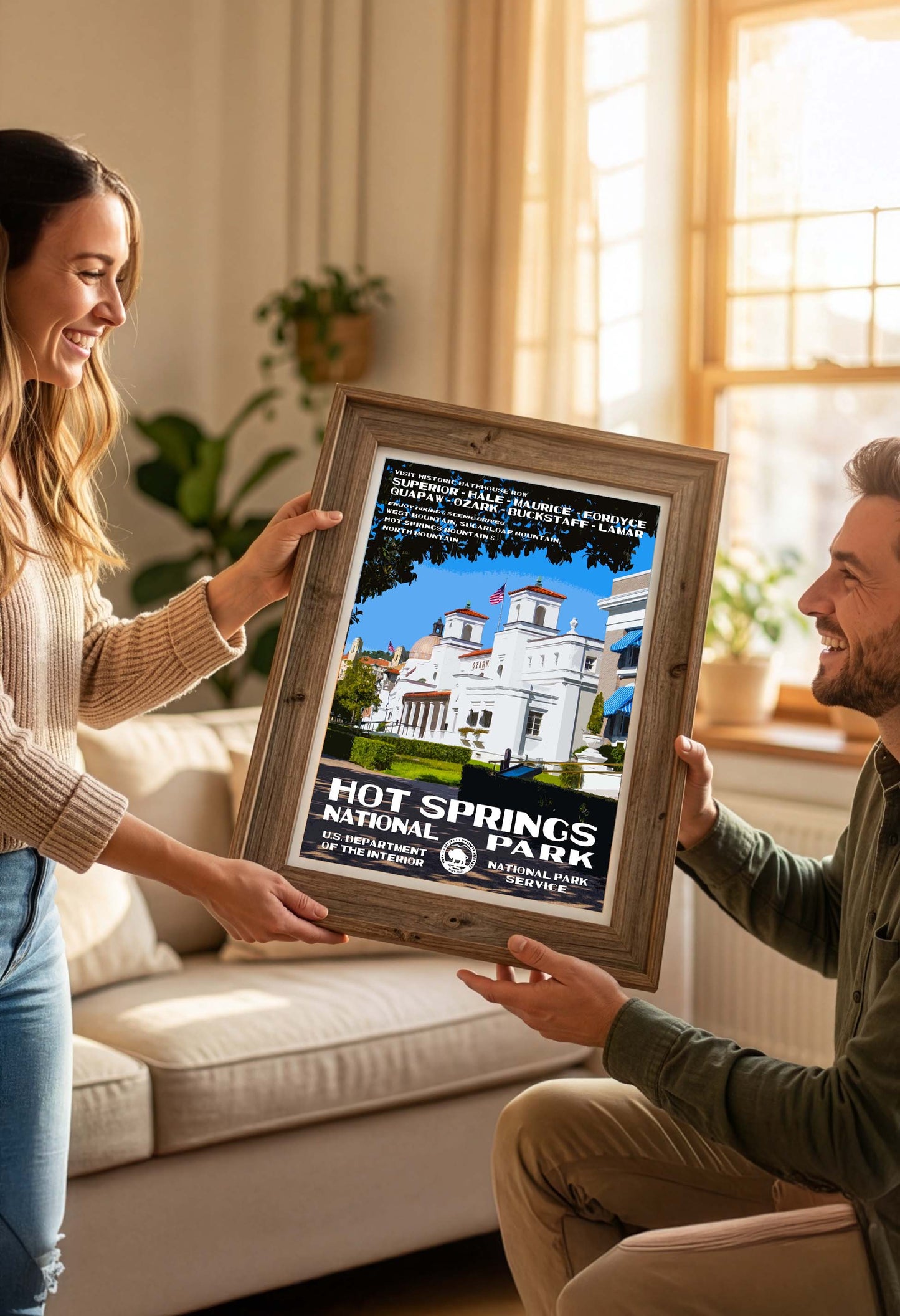 Hot Springs National Park Poster