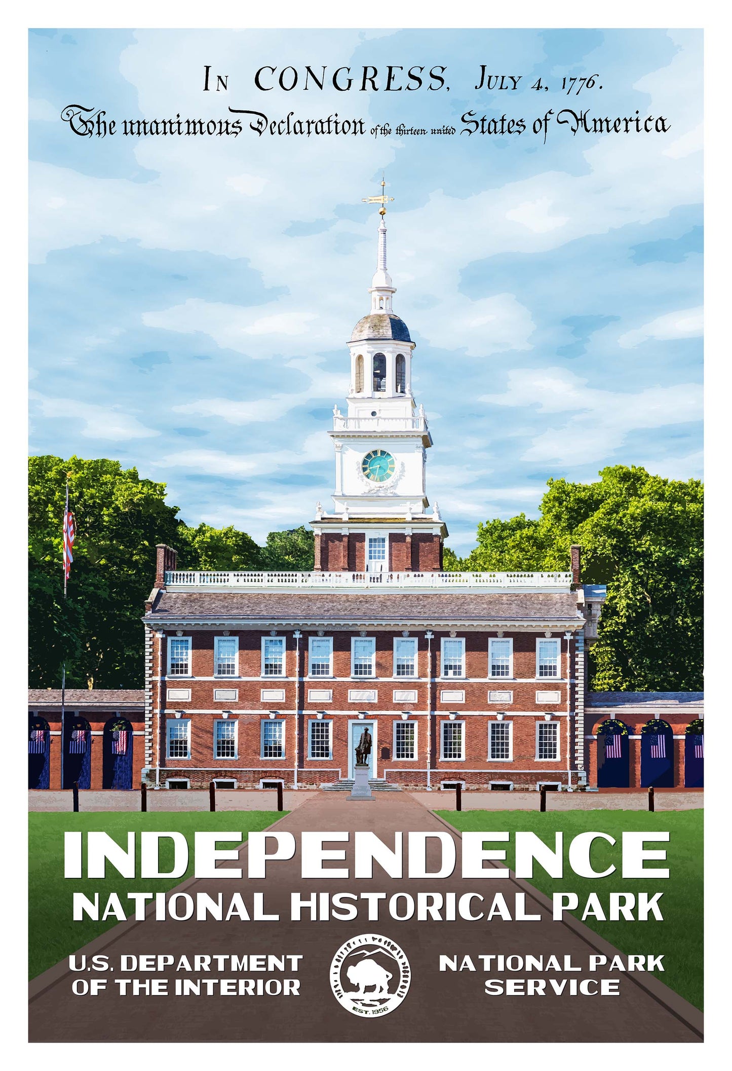 Independence National Historical Park Poster