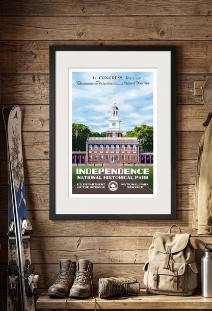 Independence National Historical Park Poster