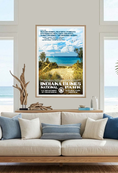 Indiana Dunes National Park Poster