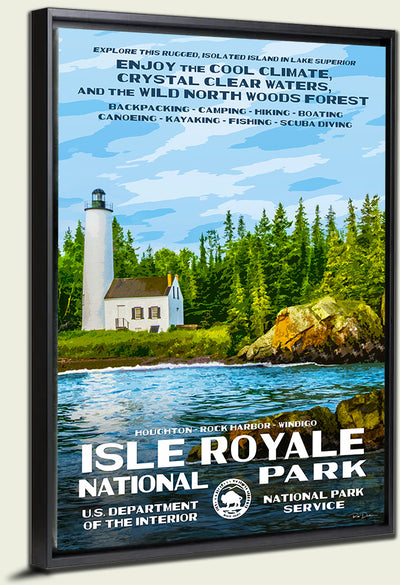 Isle Royale National Park Canvas Print