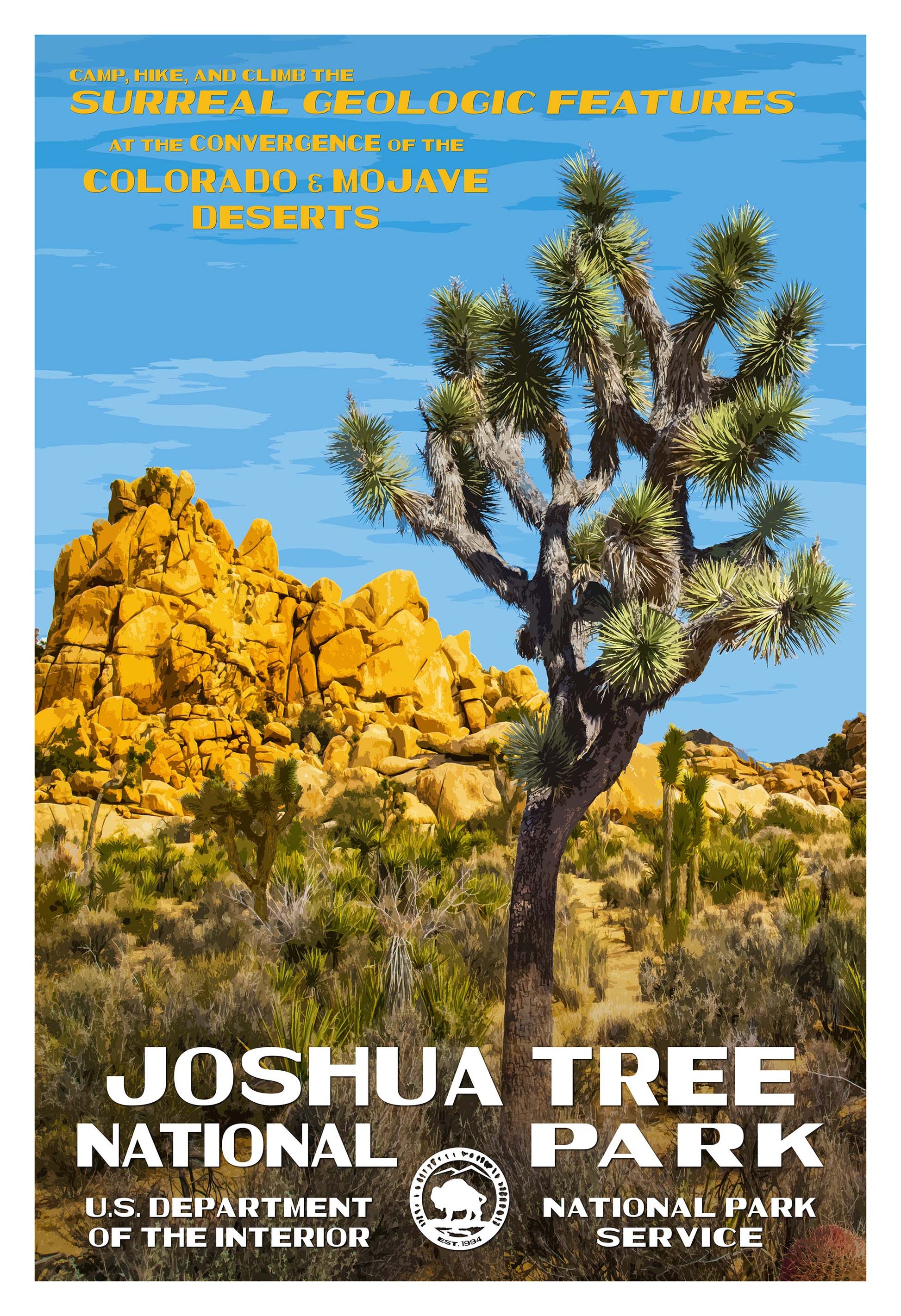 Joshua Tree National Park Poster