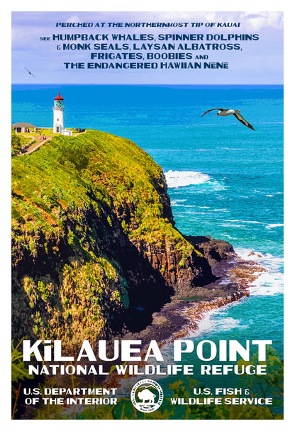 Kilauea Point National Wildlife Refuge Poster