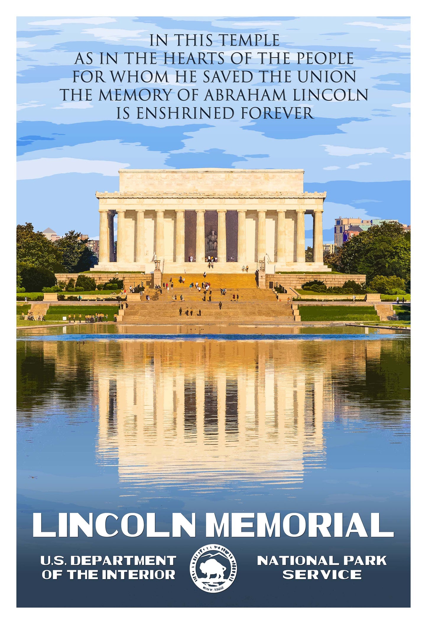 Lincoln Memorial Poster