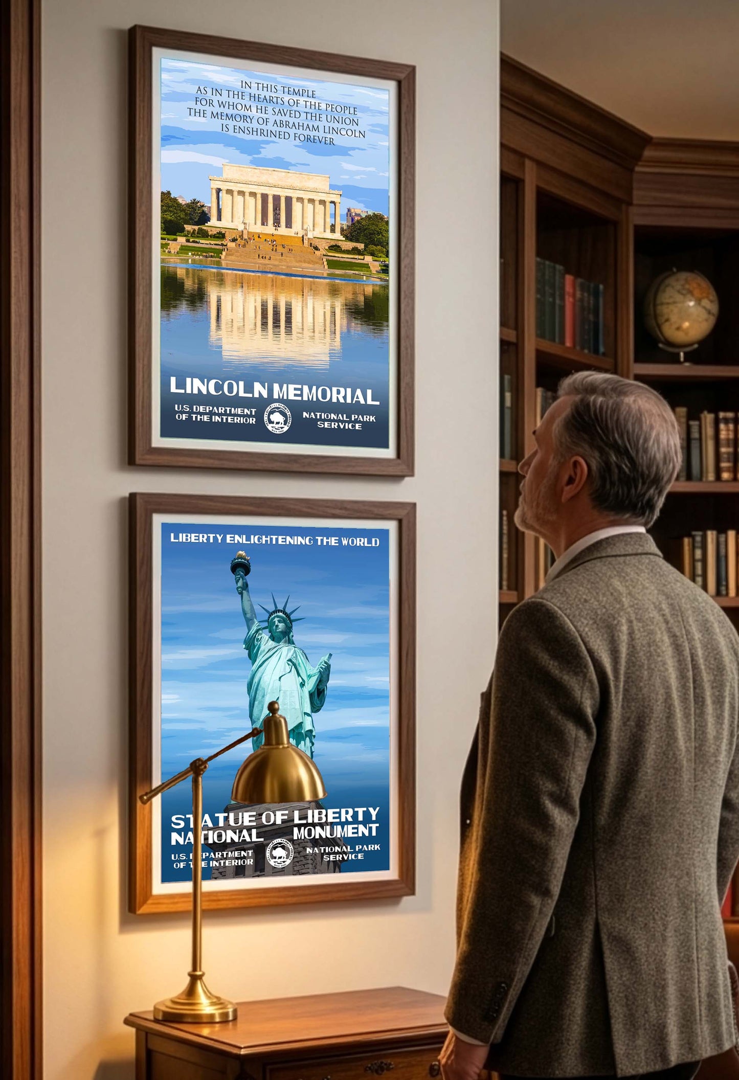 Lincoln Memorial Poster