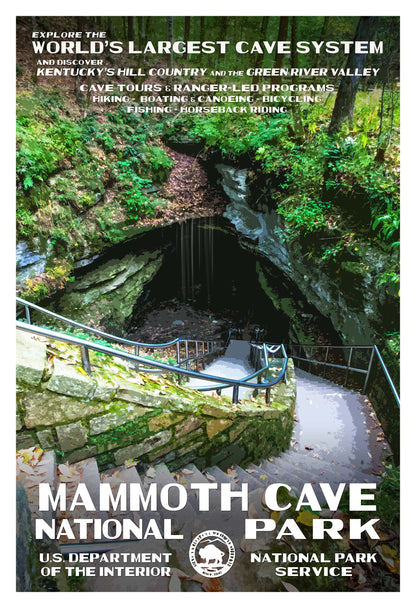 Mammoth Cave National Park Poster